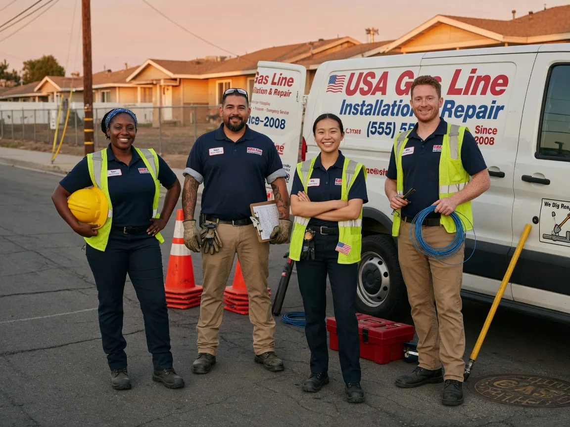 Gas Line Installation company in Keeling, VA
